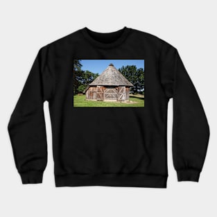 Sheepfold, nature reserve, Hoepen, Schneverdingen Crewneck Sweatshirt